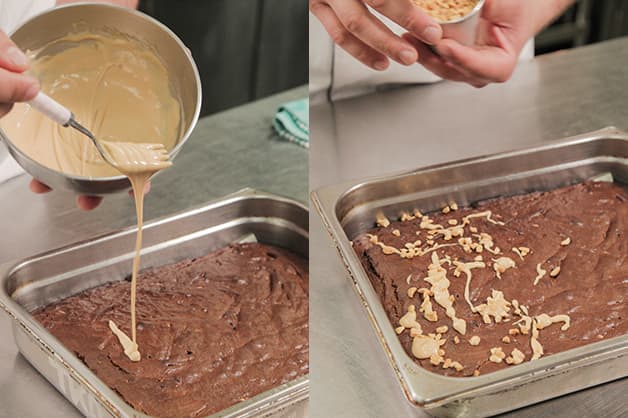 Peanut Butter Brownie Recipe - Goodman Fielder Foodservice