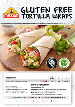 Mission Gluten Free Tortilla Wraps