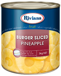 Burger Sliced Pineapple - Riviana Foodservice